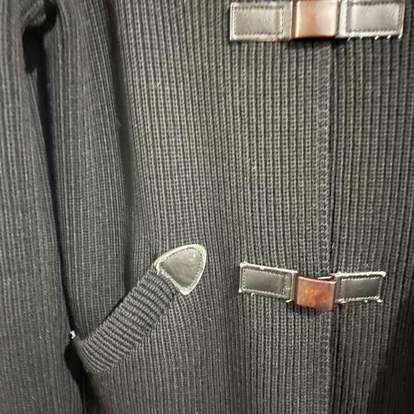 Saint James 100% wool sweater luxury staple timeless W s/m substantial thick - Picture 5 of 12